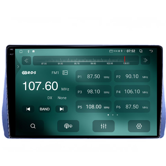 Navigatie dedicata Toyota Sienna 3 2014-2020, 4GB RAM 64GB ROM, Quad Core, Display 9" QLED 1K, Carplay, Android 14, Bluetooth, Magazin Play, Suport Camere AHD [3]