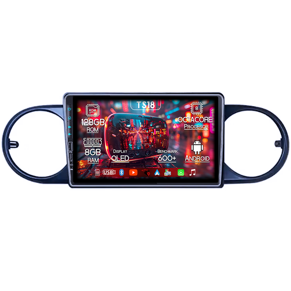 Navigatie dedicata Toyota Tacoma 2015-2021, USB&Butoane fizice frontale, Platforma TS18, 9 Inch, 8GB RAM 128GB ROM, Octacore, Android 14, Android Auto&Carplay [1]