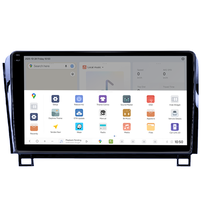Navigatie dedicata Toyota Tundra 2007-2013, DUDU3, 4GB RAM 64GB ROM, Octacore, Platforma 8581, Android, Display QLED 9", DSP, Carplay&AndroidAuto [3]