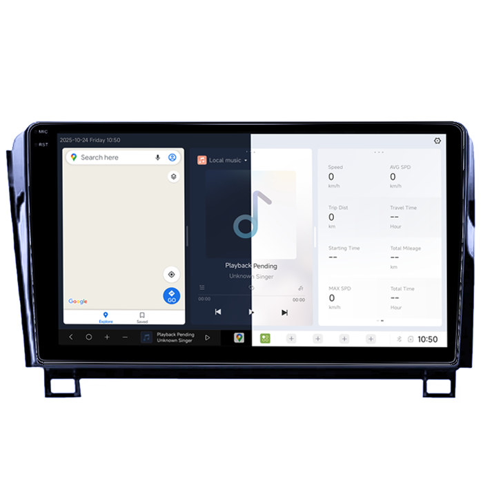 Navigatie dedicata Toyota Tundra 2007-2013, DUDU3, 4GB RAM 64GB ROM, Octacore, Platforma 8581, Android, Display QLED 9", DSP, Carplay&AndroidAuto [2]