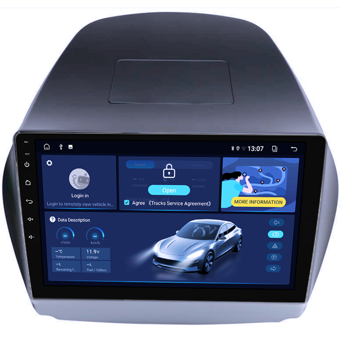 Navigatie dedicata Toyota Tucson IX35 2010, 4GB RAM 64GB ROM, Octacore, Android 13, Display QLED 10", DSP, Carplay, Android Auto, Internet, Youtube, Waze, WIFI, Bluetooth [2]