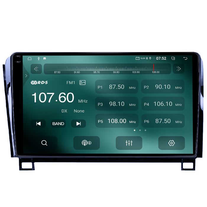 Navigatie dedicata Toyota Tundra 2007-2013, 4GB RAM 64GB ROM, Procesor Qualcomm Octacore, Android 14, Rezolutie 2K, Display QLED 9", DSP, Carplay&Android Auto, SIM 4G [3]