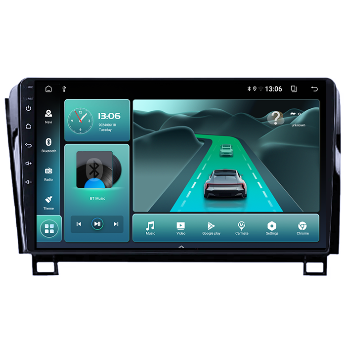 Navigatie dedicata Toyota Tundra 2007-2013, 8GB RAM 128GB ROM, Octacore, Platforma TS18, Android 13, Display QLED 9”, Suporta camera 360º, DSP, Carplay&Android Auto, SIM 4G, Ventilator Activ [2]