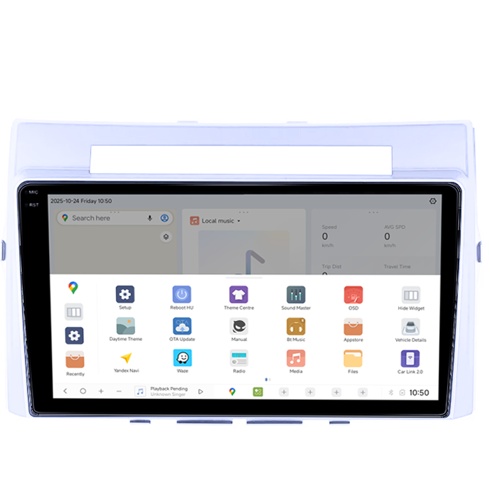 Navigatie dedicata Toyota Verso 2004-2009, DUDU3, 4GB RAM 64GB ROM, Octacore, Platforma 8581, Android, Display QLED 9", DSP, Carplay&AndroidAuto [3]