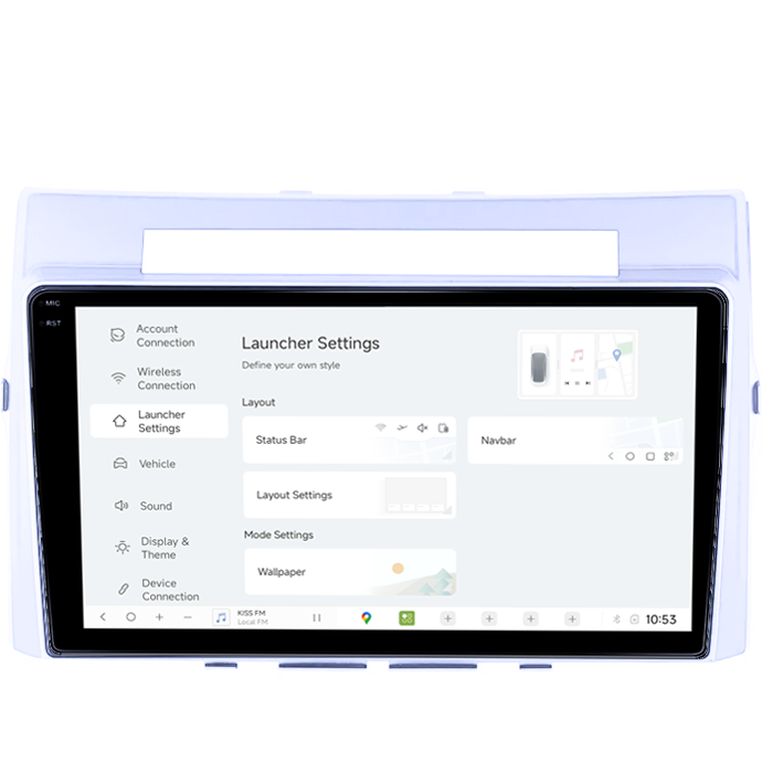 Navigatie dedicata Toyota Verso 2004-2009, DUDU3, 4GB RAM 64GB ROM, Octacore, Platforma 8581, Android, Display QLED 9", DSP, Carplay&AndroidAuto [5]