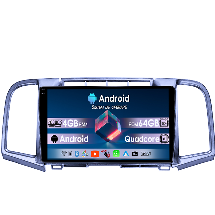 Navigatie dedicata Toyota Venza 2008-2016, 4GB RAM 64GB ROM, Quad Core, Display 9" QLED 1K, Carplay, Android 14, Bluetooth, Magazin Play, Suport Camere AHD [1]