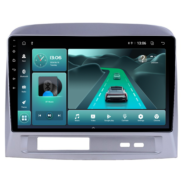 Navigatie dedicata Toyota Vios 2004-2007, 4GB RAM 64GB ROM, Procesor Qualcomm Octacore, Android 14, Rezolutie 2K, Display QLED 9", DSP, Carplay&Android Auto, SIM [2]