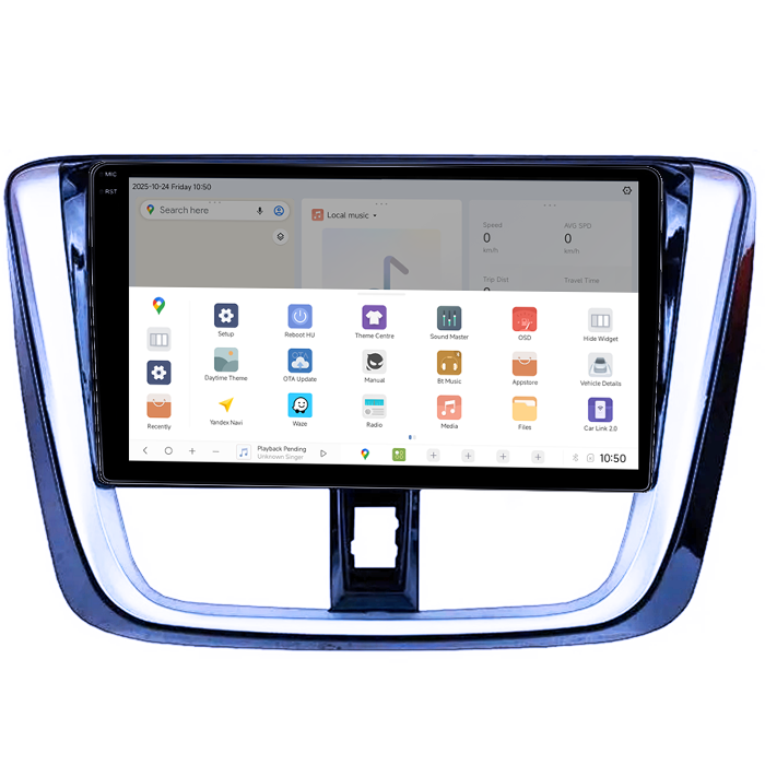 Navigatie dedicata Toyota Yaris 2014+, DUDU3, 4GB RAM 64GB ROM, Octacore, Platforma 8581, Android, Display QLED 9", DSP, Carplay&AndroidAuto [3]