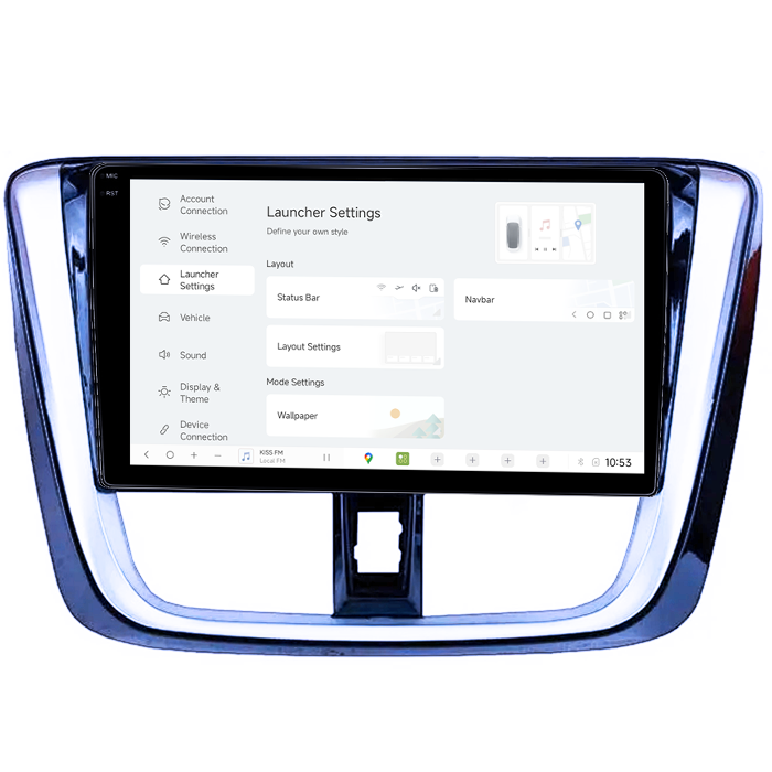 Navigatie dedicata Toyota Yaris 2014+, DUDU3, 4GB RAM 64GB ROM, Octacore, Platforma 8581, Android, Display QLED 9", DSP, Carplay&AndroidAuto [5]