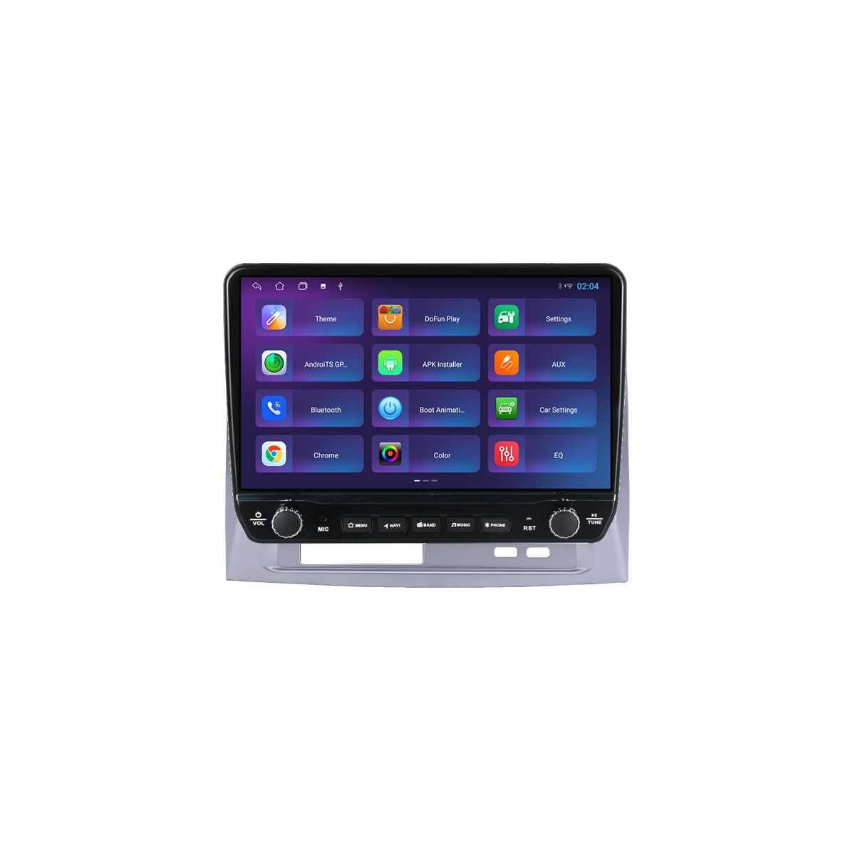 Navigatie dedicata Toyota Vios 2004-2007 Tesla Cu Butoane Rotative Model 2024, 4GB RAM 64GB ROM, Procesor Quadcore, Android 14, Display QLED 10", DSP, Carplay&Android [2]