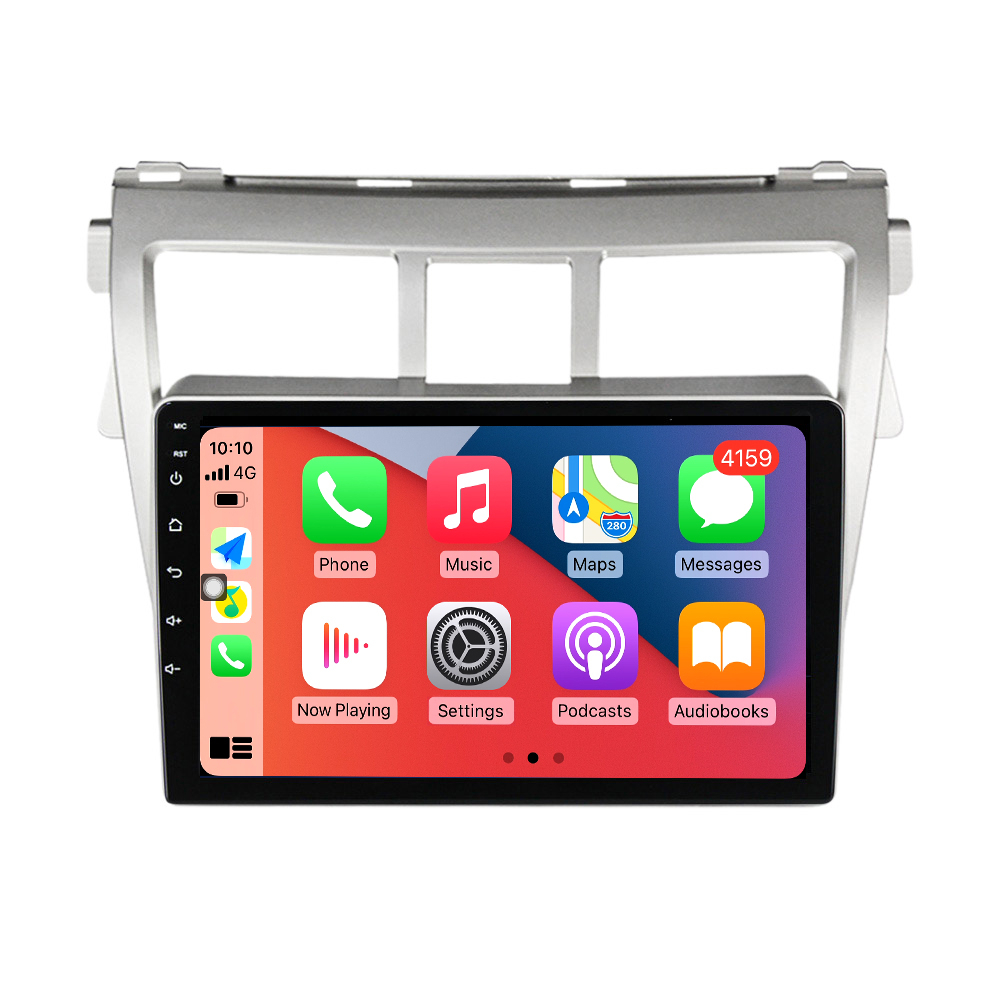 Navigatie dedicata Toyota Vios 2007-2012, 4GB RAM 64GB ROM, Octacore, Android 14, Display QLED 1K 9", Carplay&Android Auto, SIM 4G, Ventilator Activ [2]