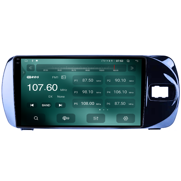 Navigatie dedicata Toyota Vitz 2016-2020, 4GB RAM 32GB ROM, Octacore, Android 14, Display QLED  9", DSP, Carplay&Android Auto, SIM 4G, Bluetooth, Ventilator Activ [3]