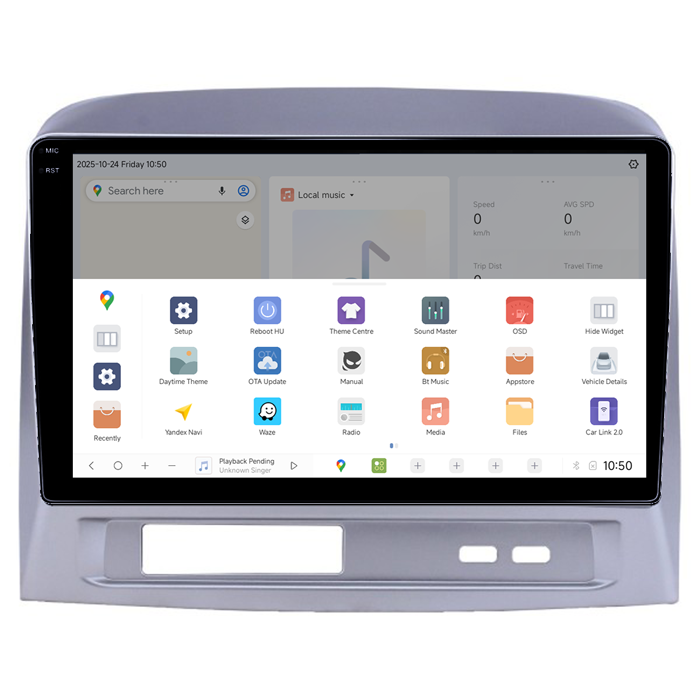 Navigatie dedicata Toyota Vios 2004-2007, DUDU3, 4GB RAM 64GB ROM, Octacore, Platforma 8581, Android, Display QLED 9", DSP, Carplay&AndroidAuto [3]