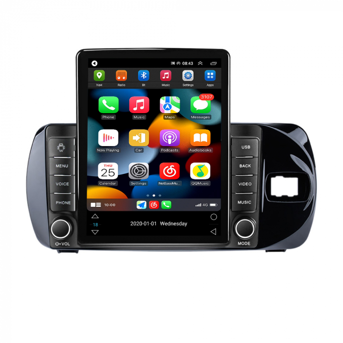 Navigatie dedicata Toyota Vitz 2016-2020,Tesla Style, ANDROID 13,Carplay&Android Auto, 10 inch , 8+128GB, Internet, Aplicatii, Waze, GPS [2]