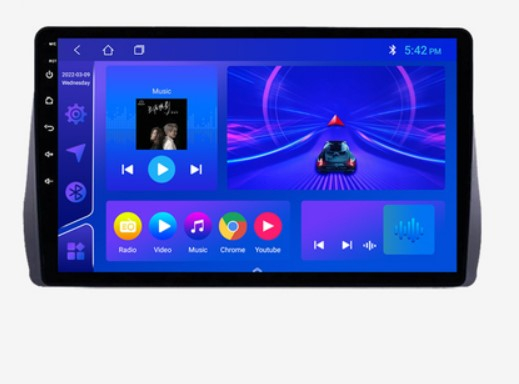 Navigatie dedicata Toyota Wish 2009-2018, 4 GB RAM 32 ROM, Android 13, Display QLED, 10", DSP, Carplay, Android Auto, Internet, Youtube, Waze, WI-FI, USB, Bluetooth [3]