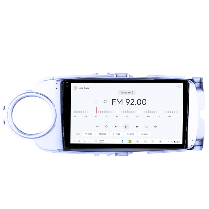 Navigatie dedicata Toyota Yaris 2012-2017, DUDU3, 4GB RAM 64GB ROM, Octacore, Platforma 8581, Android, Display QLED 9", DSP, Carplay&AndroidAuto [4]