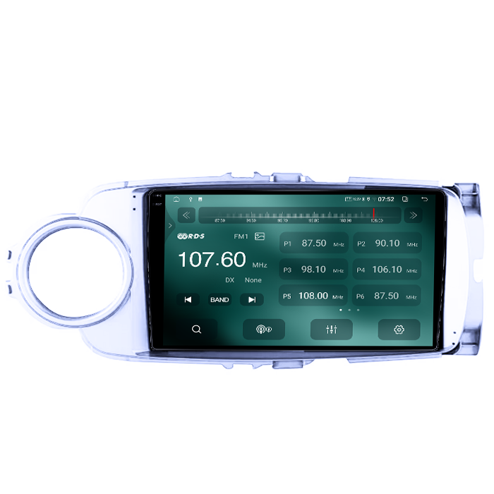 Navigatie dedicata Toyota Yaris 2012-2017, 4GB RAM 32GB ROM, Octacore, Android 14, Display QLED  9", DSP, Carplay&Android Auto, SIM 4G, Bluetooth, Ventilator Activ [3]