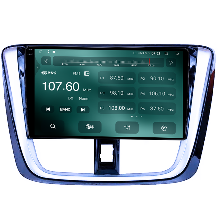 Navigatie dedicata Toyota Yaris 2014+, 4GB RAM 64GB ROM, Octacore, Android 14, Display QLED 1K 10", Carplay&Android Auto, SIM 4G, Ventilator Activ [2]