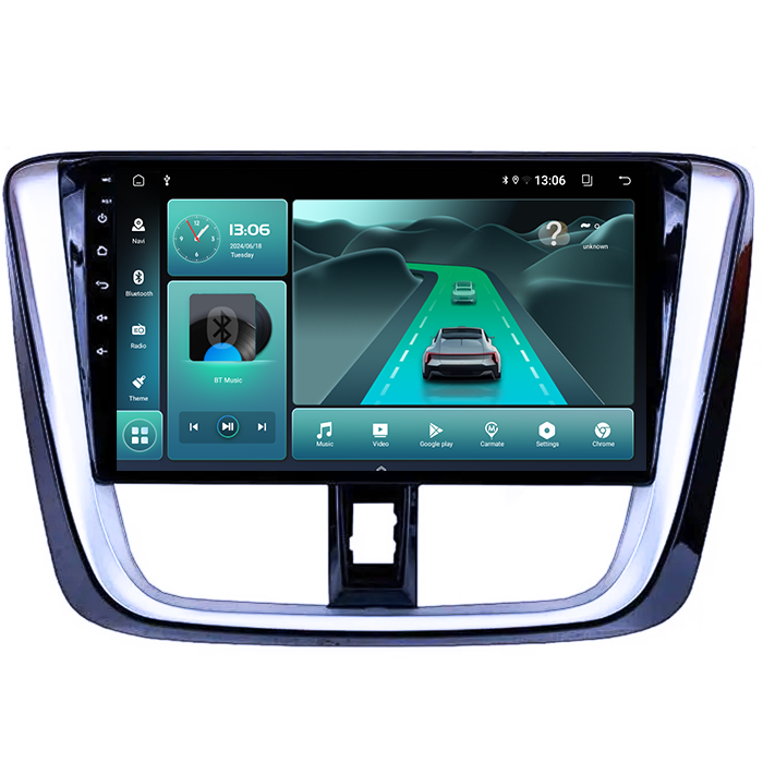 Navigatie dedicata Toyota Yaris 2014+, 8GB RAM 128GB ROM, Octacore, Platforma 7862, Android 14, Display QLED 9”, Suporta camera 360º, DSP, Carplay&Android Auto, SIM 4G, Ventilator Activ [3]