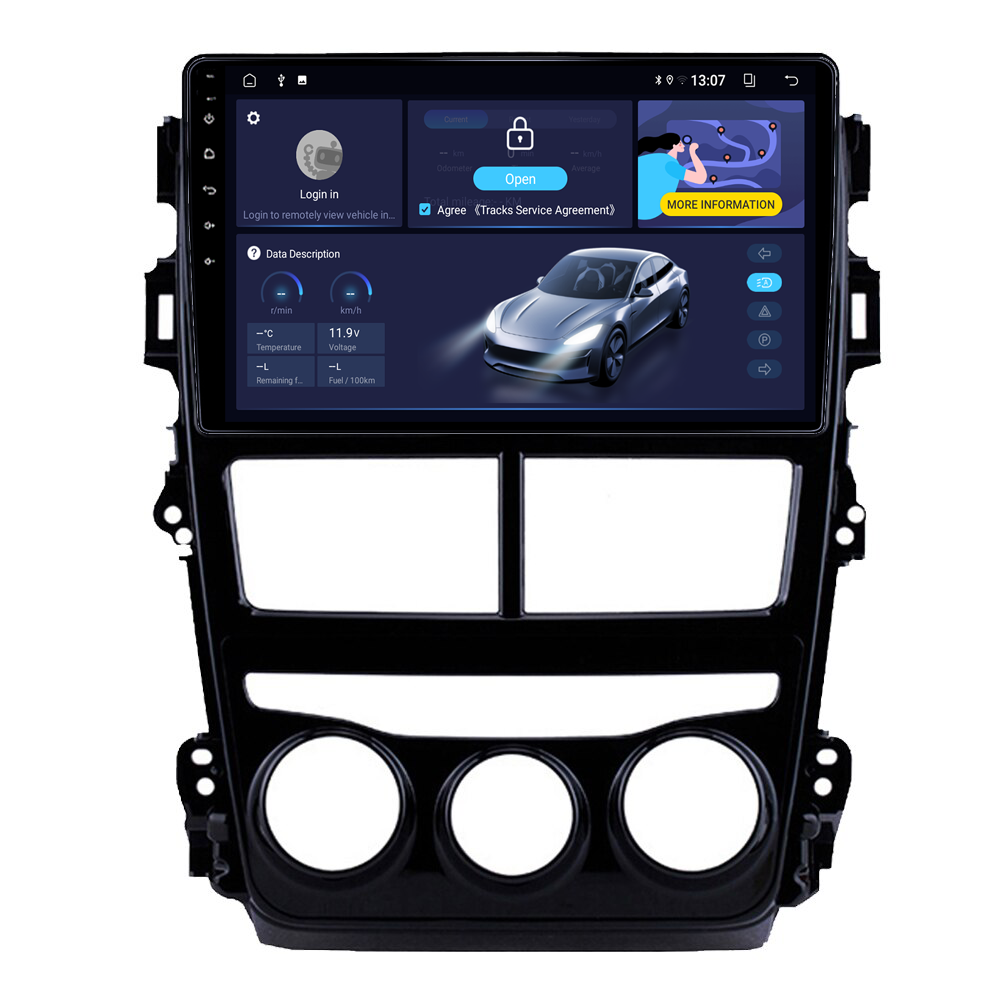 Navigatie dedicata Toyota Yaris 2017-2019 AC, 4GB RAM 64GB ROM, Procesor Qualcomm Octacore, Android 14, Rezolutie 2K, Display QLED 9", DSP, Carplay&Android Auto, SIM [2]