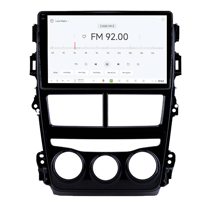 Navigatie dedicata Toyota Yaris 2017-2019 AC, DUDU3, 4GB RAM 64GB ROM, Octacore, Platforma 8581, Android, Display QLED 9", DSP, Carplay&AndroidAuto [4]
