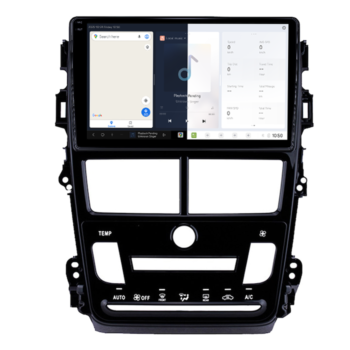 Navigatie dedicata Toyota Yaris 2017-2019 CL, DUDU3, 4GB RAM 64GB ROM, Octacore, Platforma 8581, Android, Display QLED 9", DSP, Carplay&AndroidAuto [2]
