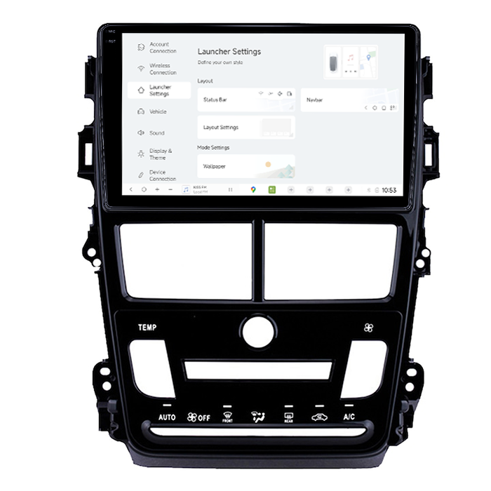 Navigatie dedicata Toyota Yaris 2017-2019 CL, DUDU3, 4GB RAM 64GB ROM, Octacore, Platforma 8581, Android, Display QLED 9", DSP, Carplay&AndroidAuto [5]