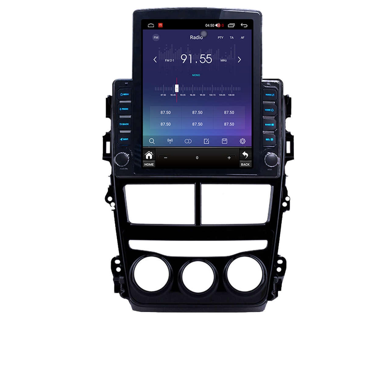 Navigatie dedicata Toyota Yaris 2017-2019 AC Tesla Style, 4GB RAM 64GB ROM, Procesor Quadcore, Android 14, Display QLED 9.7", DSP, Carplay&Android Auto [3]