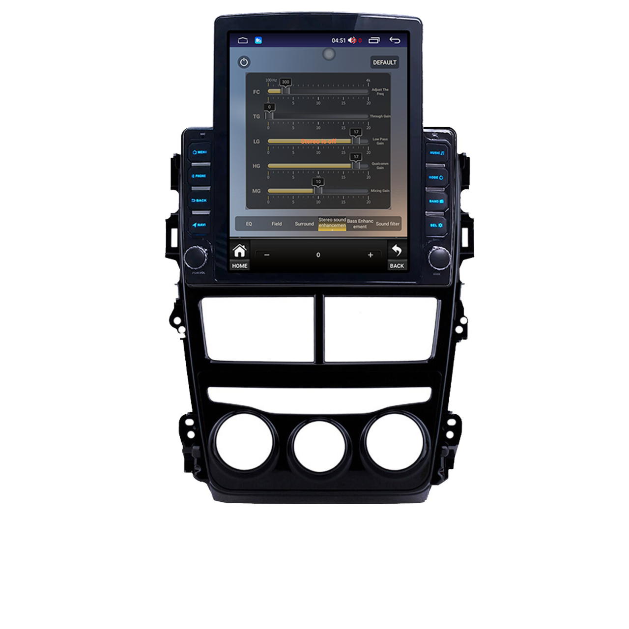 Navigatie dedicata Toyota Yaris 2017-2019 AC Tesla Style, ANDROID 13, 9.7 inch , 8+128GB, Internet, Aplicatii, Waze, GPS [4]