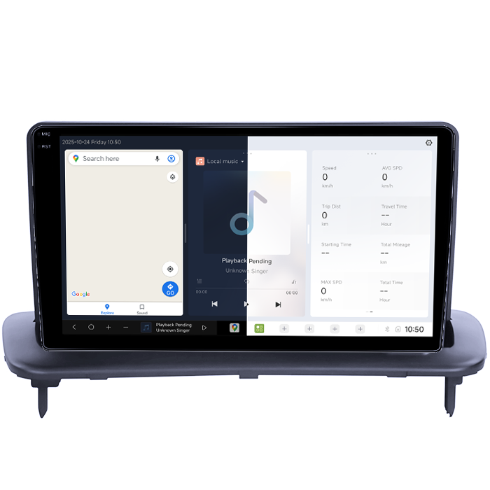 Navigatie dedicata Volvo S40 C30 C70 2004-2013, DUDU3, 4GB RAM 64GB ROM, Octacore, Platforma 8581, Android, Display QLED 9", DSP, Carplay&AndroidAuto [2]