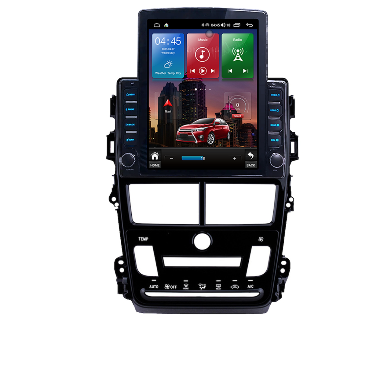 Navigatie dedicata Toyota Yaris 2017-2019 CL Tesla Style, ANDROID 13, 9.7 inch , 8+128GB, Internet, Aplicatii, Waze, GPS [2]