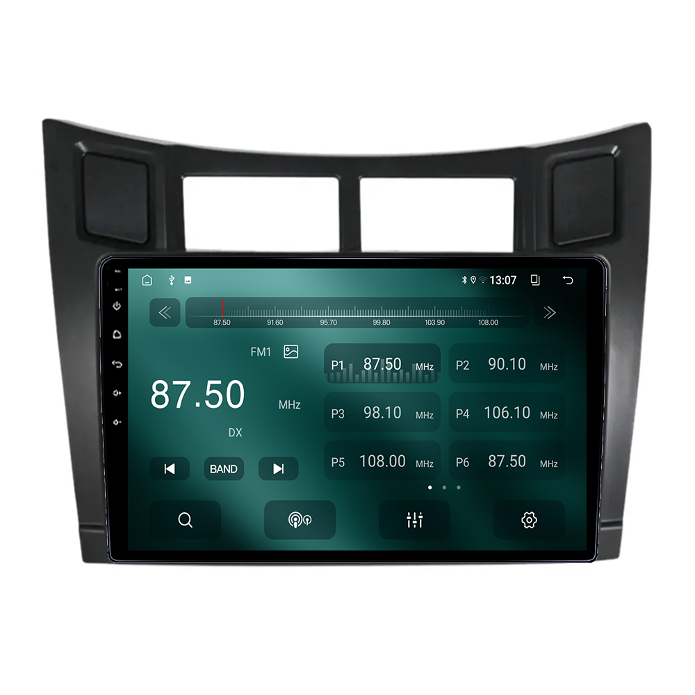Navigatie dedicata Toyota Yaris/Vizi 2005-2012, 8GB RAM 128GB ROM, Octacore, Platforma TS18, Android 14, Display QLED 9", Suporta camera 360", DSP, Carplay&An [3]