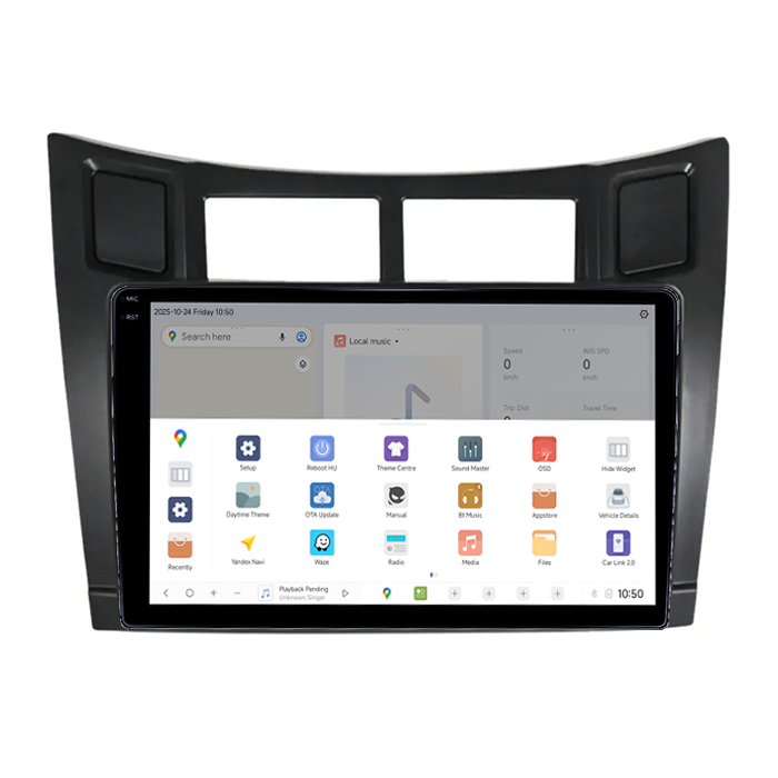 Navigatie dedicata Toyota Yaris/Vizi 2005-2012, DUDU3, 4GB RAM 64GB ROM, Octacore, Platforma 8581, Android, Display QLED 9", DSP, Carplay&AndroidAuto [3]