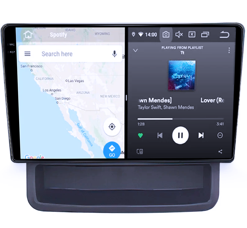 Navigatie dedicata Trafic 2010-2014, 12GB RAM 256/512GB ROM, Android 13, Rezolutie 2K, Display QLED 9", DSP, Carplay&Android Auto, SIM 4G, Ventilator Activ, Suport Camere 360 [2]