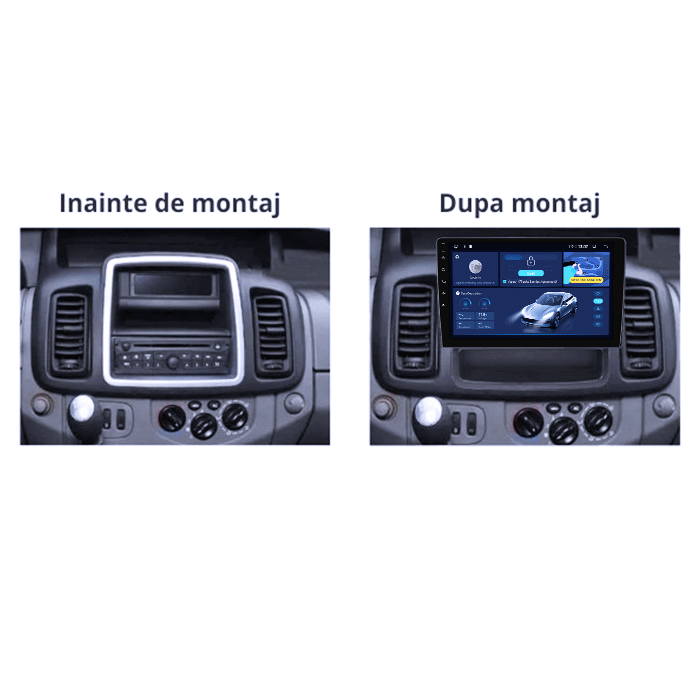 Navigatie dedicata Trafic 2010-2014, 4GB RAM 64GB ROM, Quad Core, Display 9" QLED 1K, Carplay&Android Auto, Android 14,Suport Camere AHD [5]