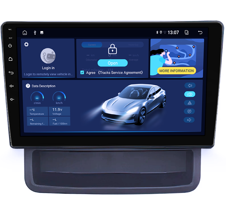 Navigatie dedicata Trafic 2010-2014, 8GB RAM 128GB ROM, Octacore, Platforma TS18, Android 13, Display QLED 9”, Suporta camera 360º, DSP, Carplay&Android Auto, SIM 4G, Ventilator Activ [2]