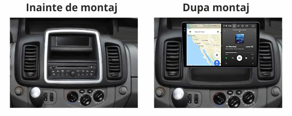 Navigatie dedicata Trafic 2010-2014, 8GB RAM 128GB ROM, Octacore, Platforma TS18, Android 14, Display QLED 9", Suporta camera 360", DSP, Carplay&Android Auto, SIM 4G, [2]