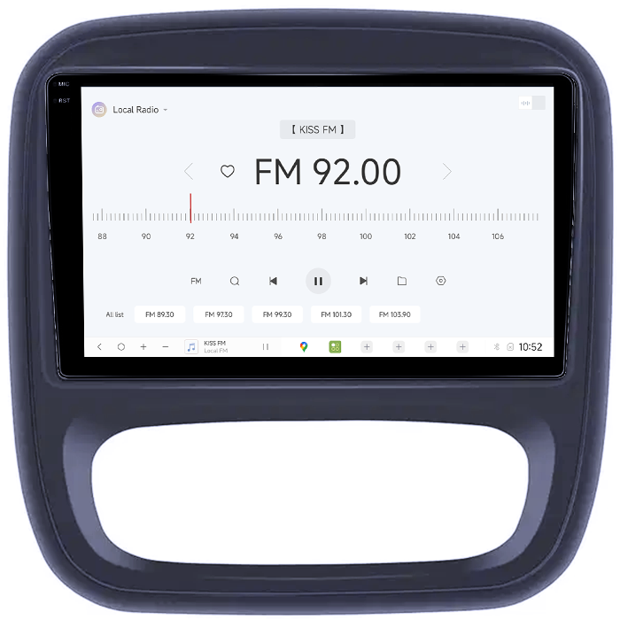 Navigatie dedicata Renault Captur, Trafic 3, DUDU3, 4GB RAM 64GB ROM, Octacore, Platforma 8581, Android, Display QLED 9", DSP, Carplay&AndroidAuto [4]