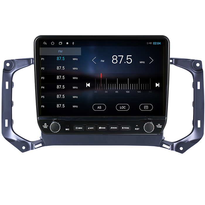 Navigatie dedicata TrailBlazer 2017-2019 Tesla cu butoane rotative model 2024, 4GB RAM 64GB ROM, Procesor Quadcore, Android 14, Display QLED 10", DSP, Carplay&Android Auto [3]