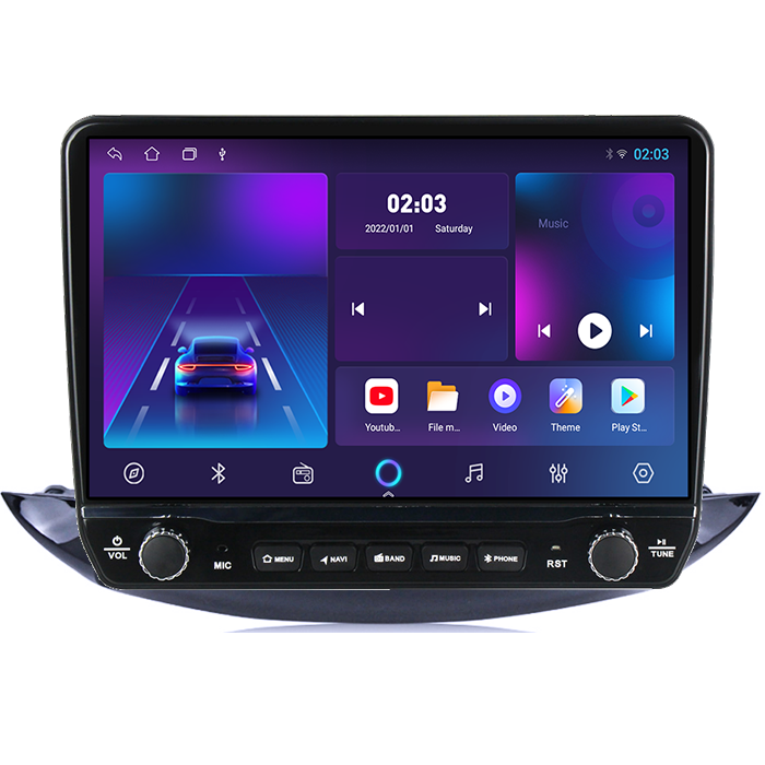 Navigatie dedicata Chevrolet Trax 2013-2020 Tesla cu butoane rotative model 2024, 4GB RAM 64GB ROM, Procesor Quadcore, Android 14, Display QLED 10", DSP, Carplay&Android Auto [7]