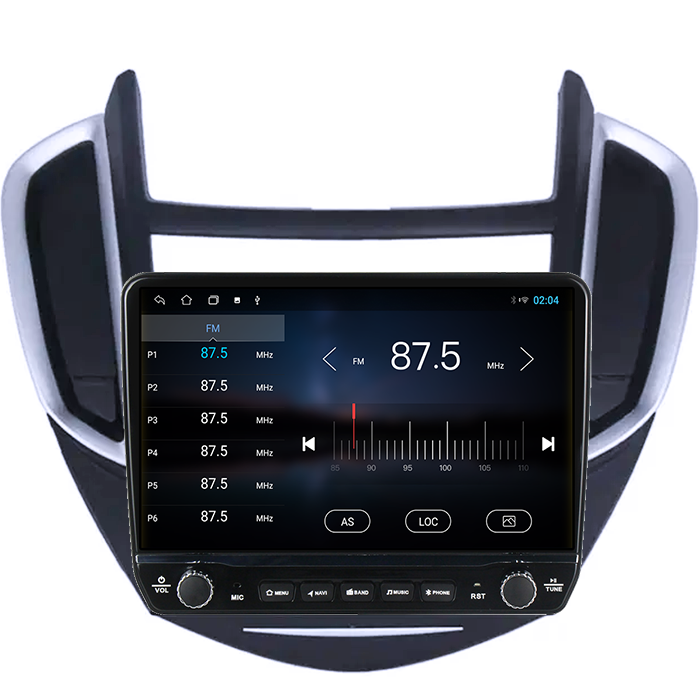 Navigatie dedicata Trax Tracker 2014-2016 Tesla cu butoane rotative model 2024, 4GB RAM 64GB ROM, Procesor Quadcore, Android 14, Display QLED 10", DSP, Carplay&Android Auto [5]