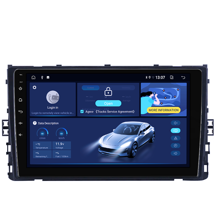 Navigatie dedicata Volkswagen T6 2015+, Taigo, T-Roc, T-Cross, Caravelle, Arteon, 8GB RAM 128GB ROM, Octacore, Platforma TS18, Android 14, Display QLED 9”, Suporta camera 360º, DSP, Carplay&Android Au [2]