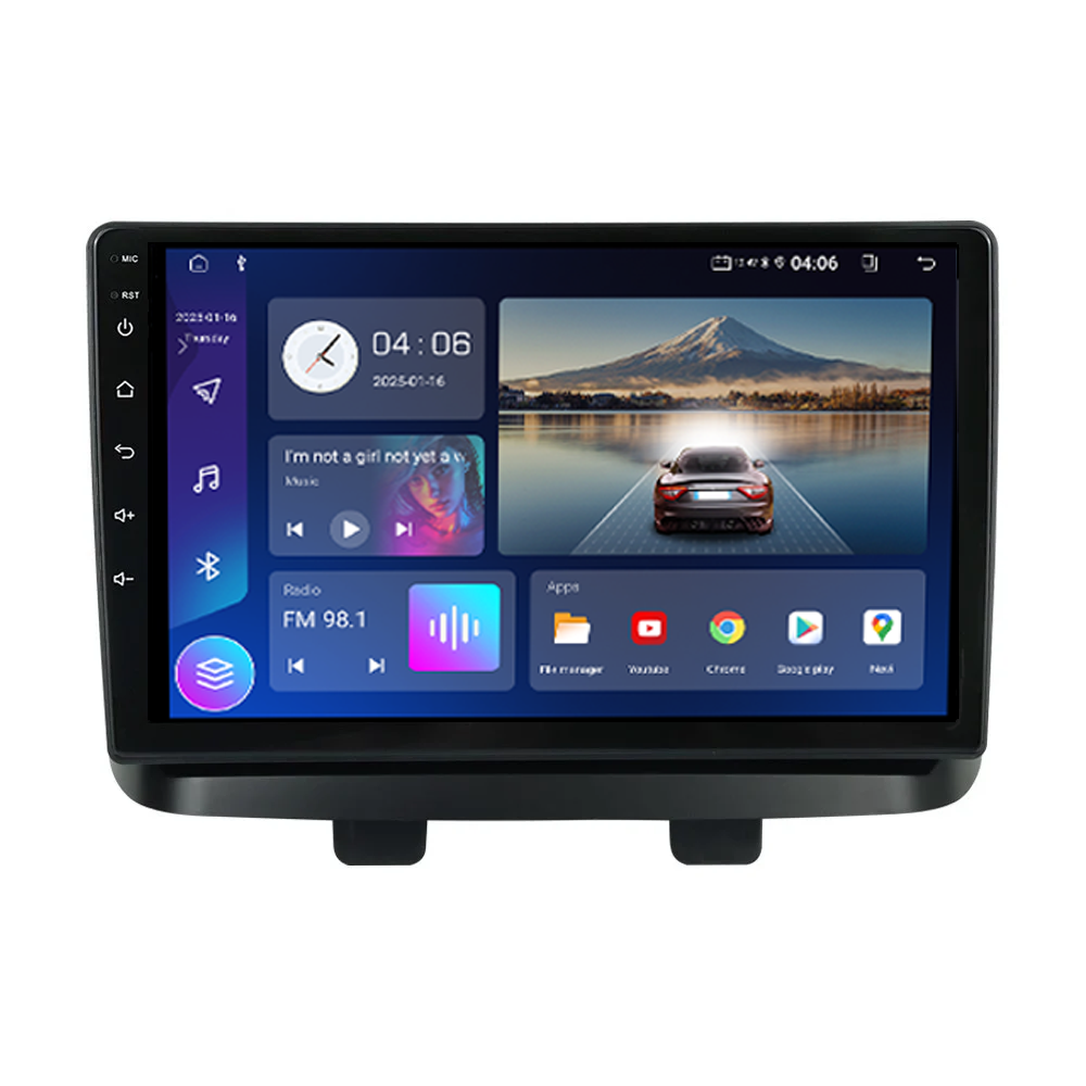 Navigatie dedicata Fiat Doblo 2000-2010, 8GB RAM 128GB ROM, Octacore, Platforma TS18, Android 14, Display QLED 9", Suporta camera 360", DSP, Carplay&Android Auto, SIM 4G, Ventilator Activ [2]