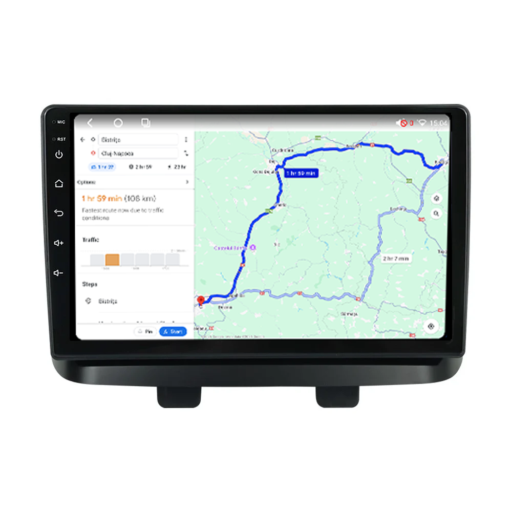 Navigatie dedicata Fiat Doblo 2000-2010, 8GB RAM 128GB ROM, Octacore, Platforma TS18, Android 14, Display QLED 9", Suporta camera 360", DSP, Carplay&Android Auto, SIM 4G, Ventilator Activ [4]