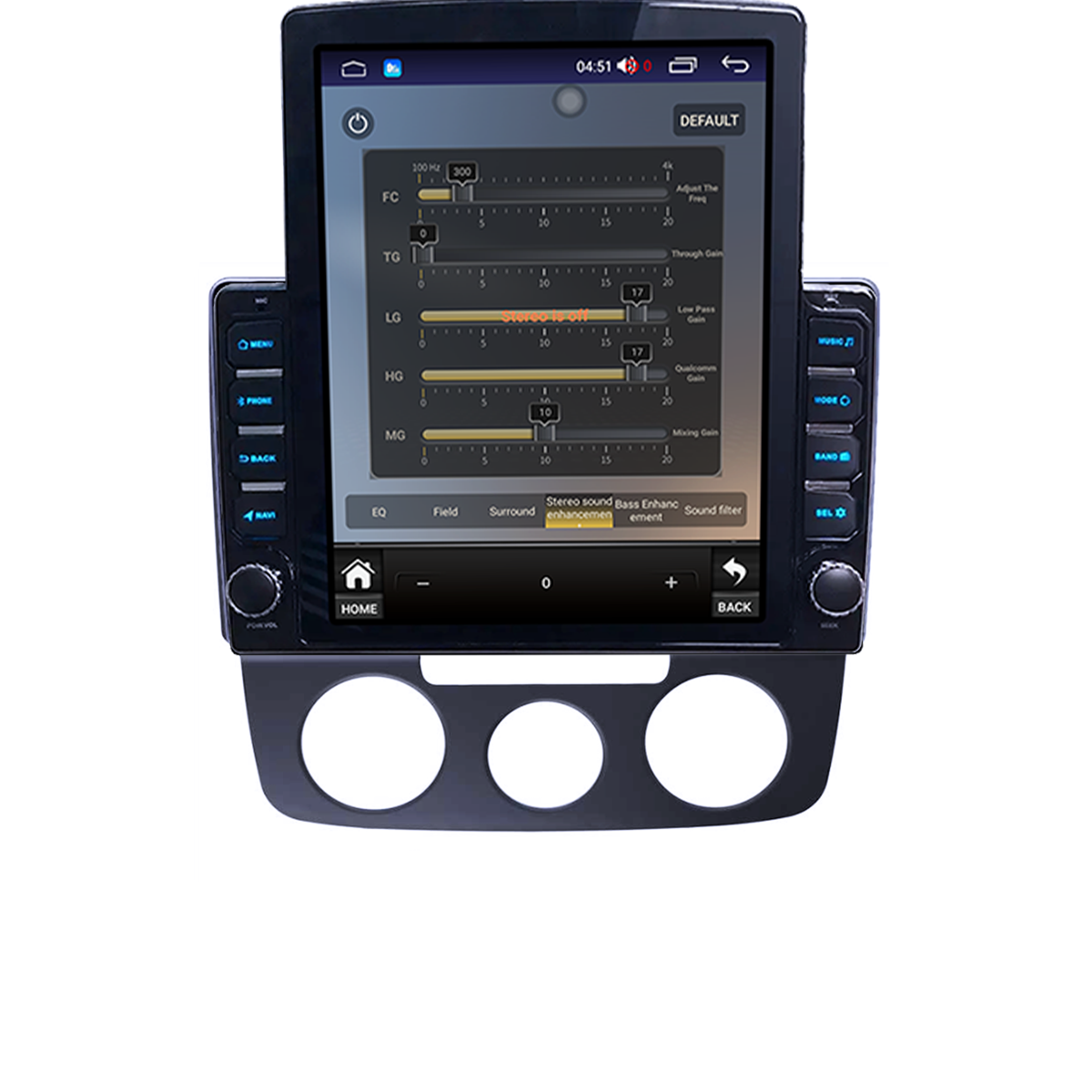 Navigatie dedicata Volkswagen Bora 2008-2012 Tesla Style, Android, Carplay&Android Auto, 10 inch , 8+128GB, Internet, Aplicatii, Waze, GPS [4]