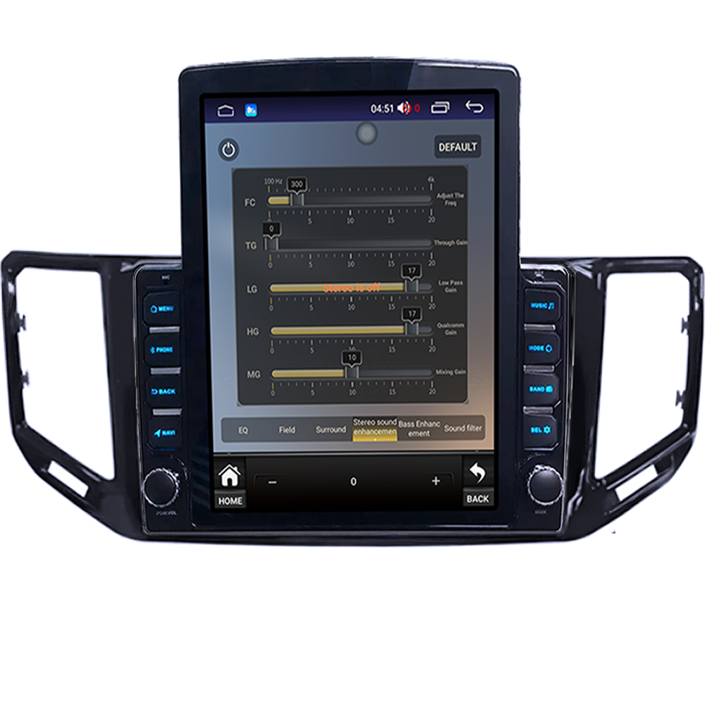 Navigatie dedicata Volkswagen Amarok 2012+ Tesla Style, Android, Carplay&Android Auto, 10 inch , 8+128GB, Internet, Aplicatii, Waze, GPS [4]