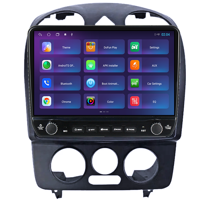 Navigatie dedicata olkswagen Beetle 1998-2011 Tesla Style model 2024, Android, Carplay&Android Auto, 10 inch , 8+128GB, Internet, Aplicatii, Waze, GPS [4]