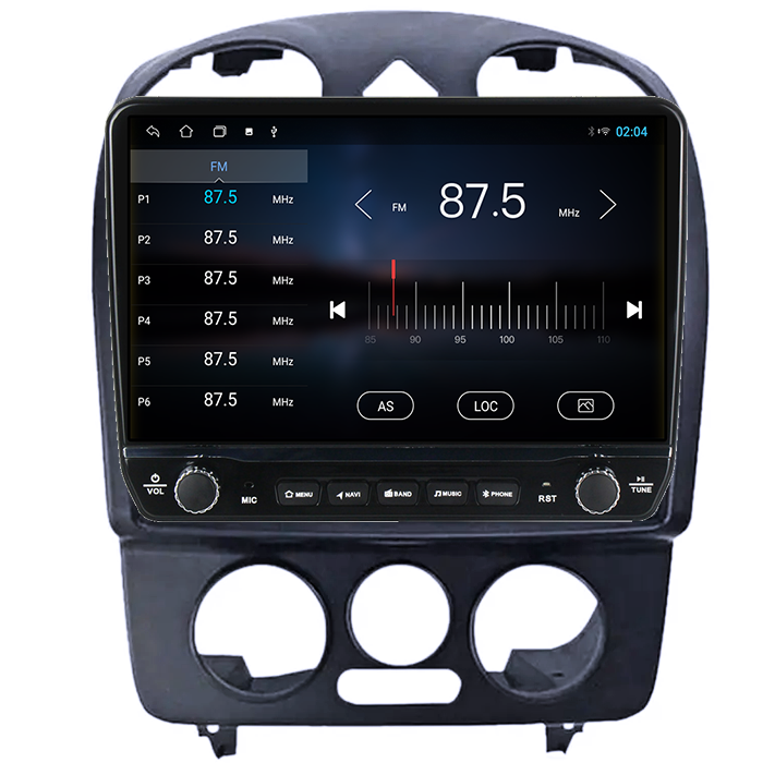 Navigatie dedicata olkswagen Beetle 1998-2011 Tesla Style model 2024, Android, Carplay&Android Auto, 10 inch , 8+128GB, Internet, Aplicatii, Waze, GPS [3]