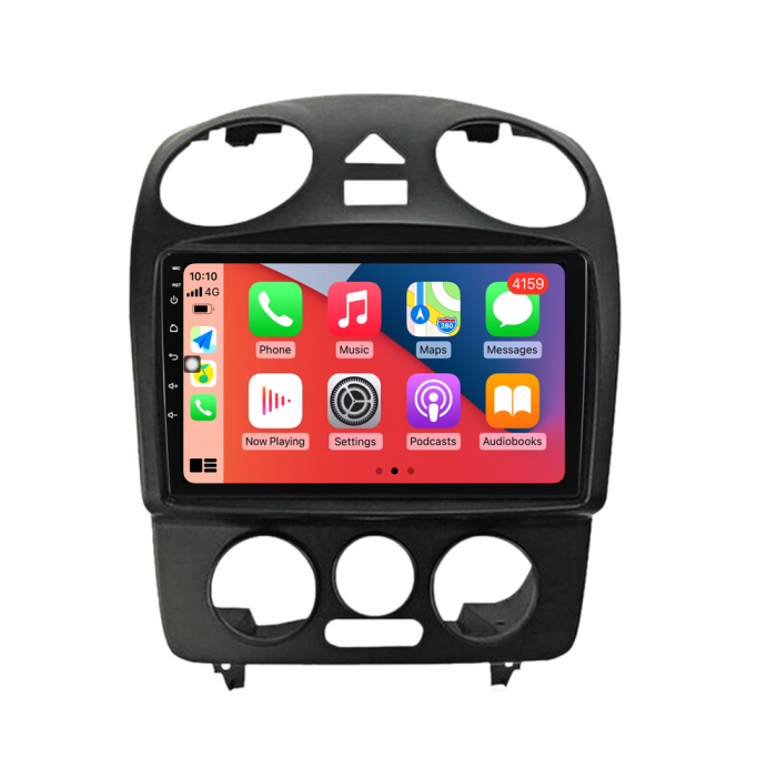 Navigatie dedicata Volkswagen Beetle 1998-2011, 4 GB RAM 32 ROM, Android 14, Display QLED, 9", DSP, Carplay, Android Auto, Internet, Youtube, Waze, WI-FI, USB, Bluetooth [4]