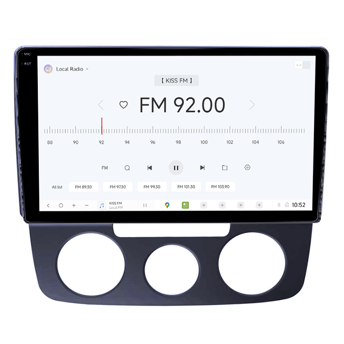 Navigatie dedicata Volkswagen Bora 2008-2012 DUDU3, 4GB RAM 64GB ROM, Octacore, Platforma 8581, Android, Display QLED 9", DSP, Carplay&AndroidAuto [3]